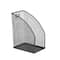 Mind Reader 2 Pack Black Jumbo Metal Mesh File Organizer